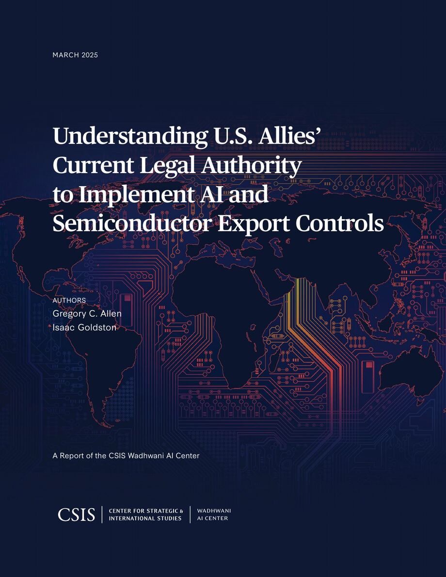 Understanding U.S. Allies’ Current Legal Authority to Implement AI and Semiconductor Export Controls cover