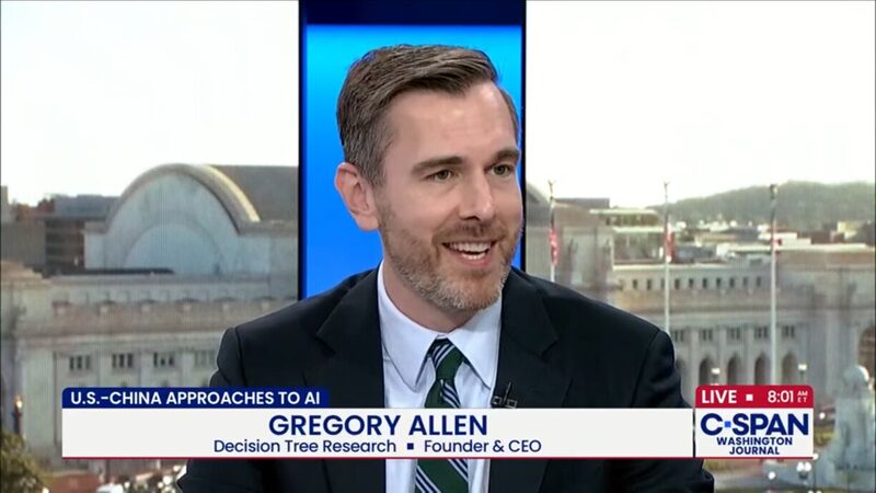 Gregory C. Allen — C-SPAN Washington Journal — September 2026