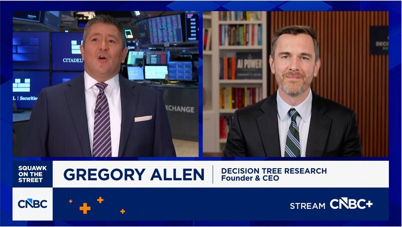 Gregory C. Allen — CNBC Squawk on the Street — September 2026