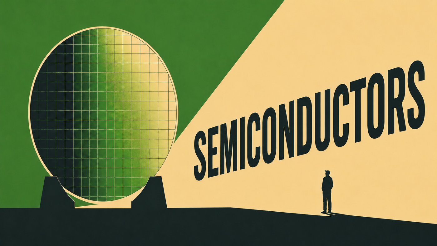 Semiconductor manufacturing — illustrative cover image.